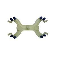 Pinza doble para bureta. Modelo CVQ-0128